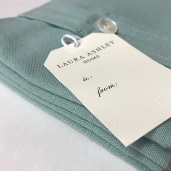 Y2K, Laura Ashley Set of 4 Cloth Dinner Napkins, Green, New with tags. - Picture 4 of 8